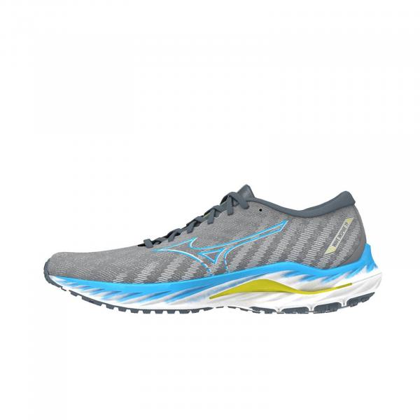 Tenisky Mizuno Wave Inspire 19 GGray/ JBlue/ Bolt2Neon EUR 44.5