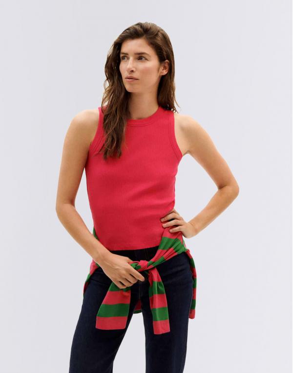 Thinking MU Fucsia Juliette Top FUCSIA XS