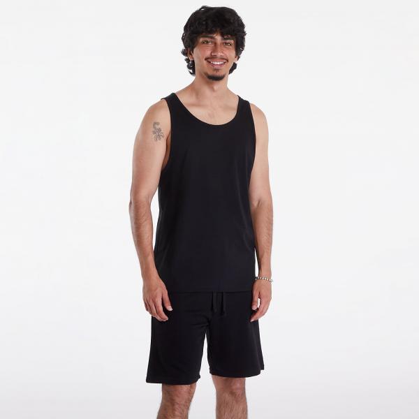 Tílko Urban Classics Jersey Big Tank Black S