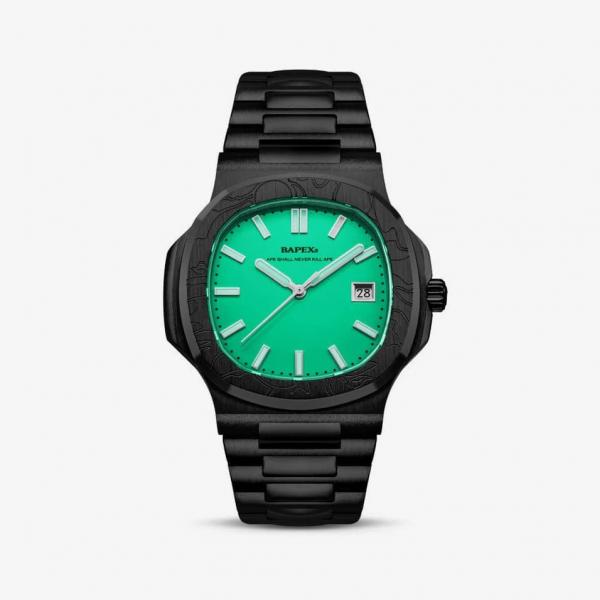 Hodinky A BATHING APE Type 10 Bapex Black Universal