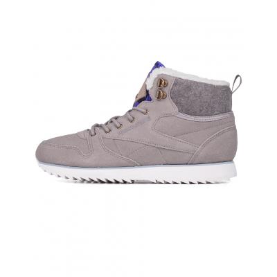 Boty Reebok Classic Leather Mid Outdoor Stone / Chalk / Blue / Purple / Red
