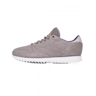 Sneakers - tenisky Reebok Classic Leather Outdoor Stone / Chalk / Blue / Purple / Red