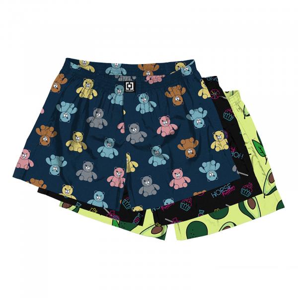 Boxerky Horsefeathers Manny 3-Pack Boxer Shorts Bundle 5 M