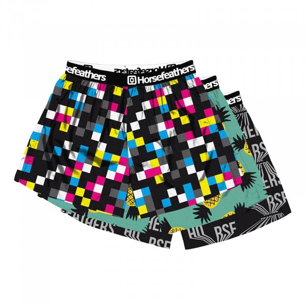 Boxerky Horsefeathers Frazier 3-Pack Boxer Shorts Bundle 4 XXL