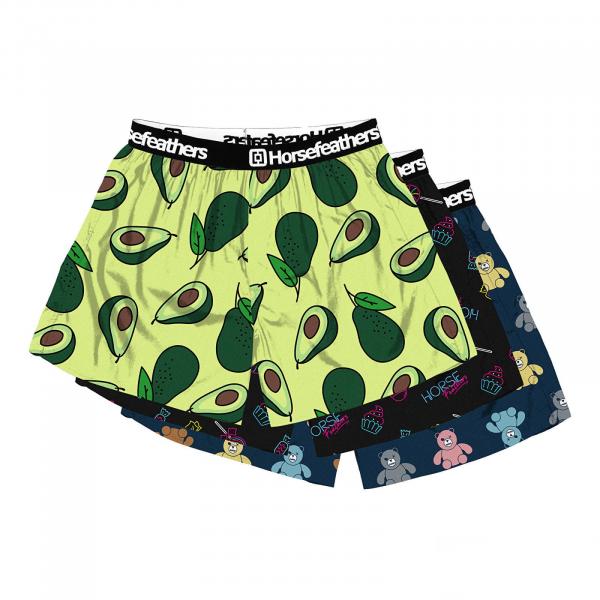 Boxerky Horsefeathers Frazier 3-Pack Boxer Shorts Bundle 5 M