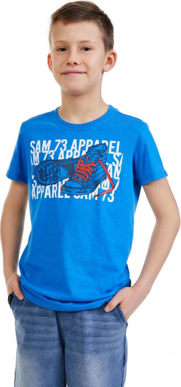SAM 73 Chlapecké triko PETER Modrá 152