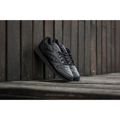 Reebok Classic Leather Quilted Black/ White