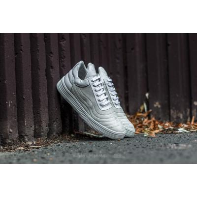 Filling Pieces Low Top Quilted Hairy White