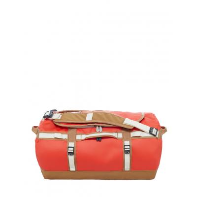 Taška The North Face Base Camp Duffel S Poinciana Orange / Dijon Brown