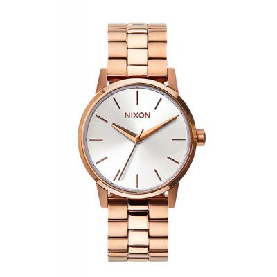 Nixon Small Kensington rose gold / white