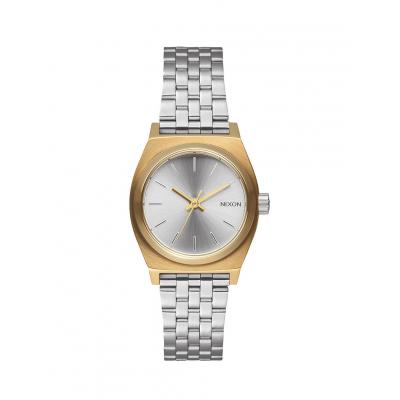 Nixon Small Time Teller Gold/Silver/Silver
