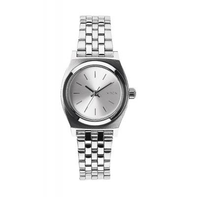 Nixon Small Time Teller All Silver