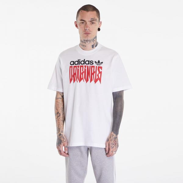 Tričko adidas Graphic Tee Loose White L