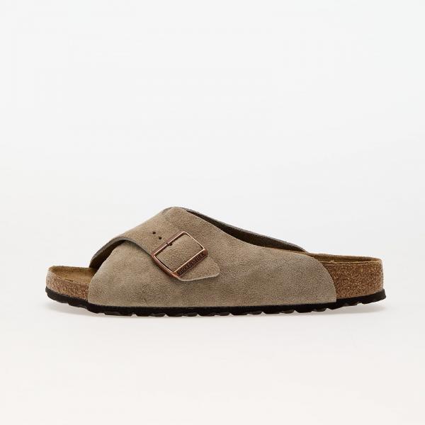 Tenisky Birkenstock Arosa Velvet Leather Taupe EUR 39