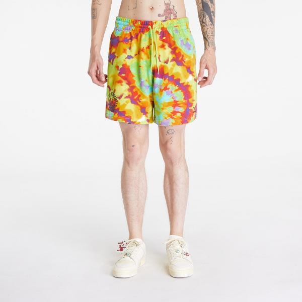 adidas Originals TIE-DYE Shorts Impact Yellow S