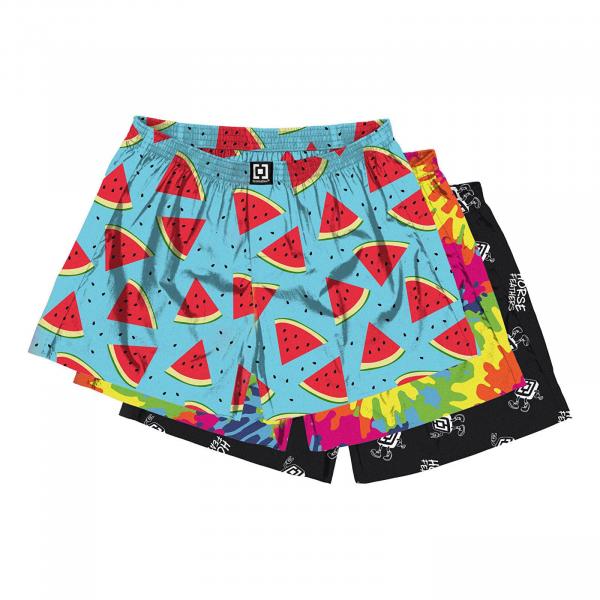 Boxerky Horsefeathers Manny 3-Pack Boxer Shorts Bundle 3 M