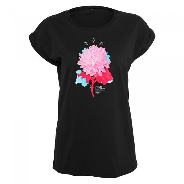 Tričko Urban Classics Ladies Future Season Tee Black XS