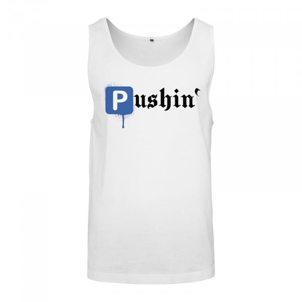 Tílko Urban Classics Pushin P Tank Top White M