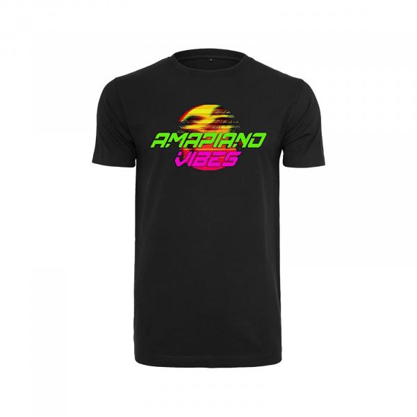 Tričko Urban Classics Amapiano Vibes Tee Black M