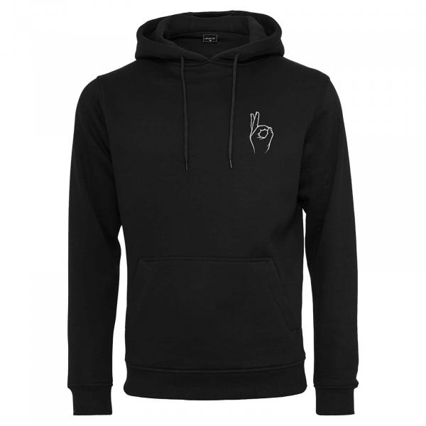 Mikina Urban Classics Easy Sign Hoody Black XS
