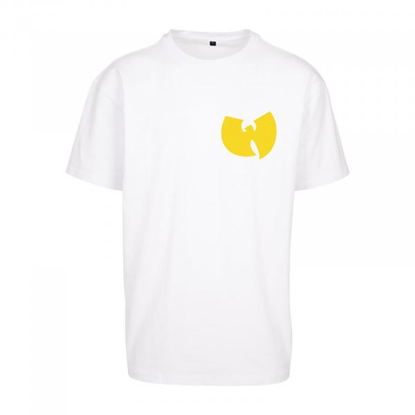 Tričko Urban Classics WU Tang Loves NY Oversize Tee White S