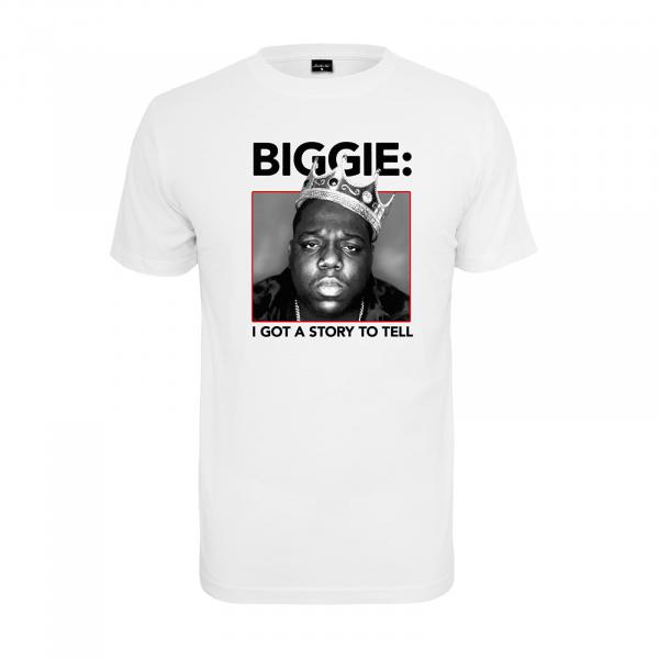 Tričko Urban Classics Biggie Crown Tee White M