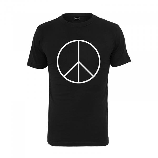 Tričko Urban Classics Peace Tee Black XS
