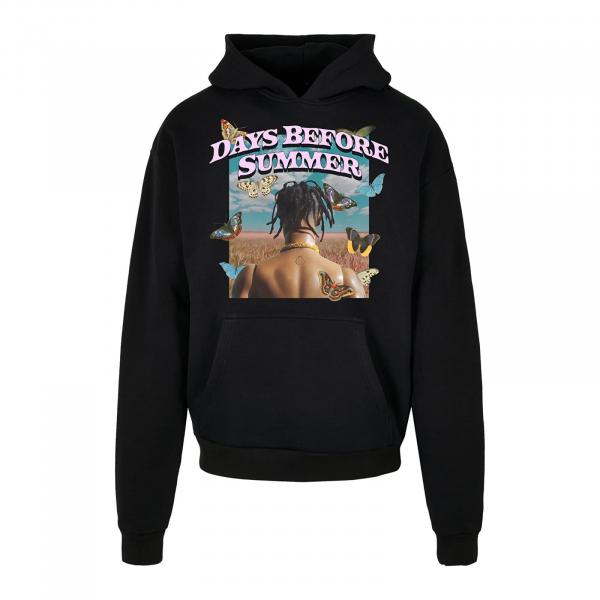 Mikina Urban Classics Days before Summer Oversize Hoody Black S
