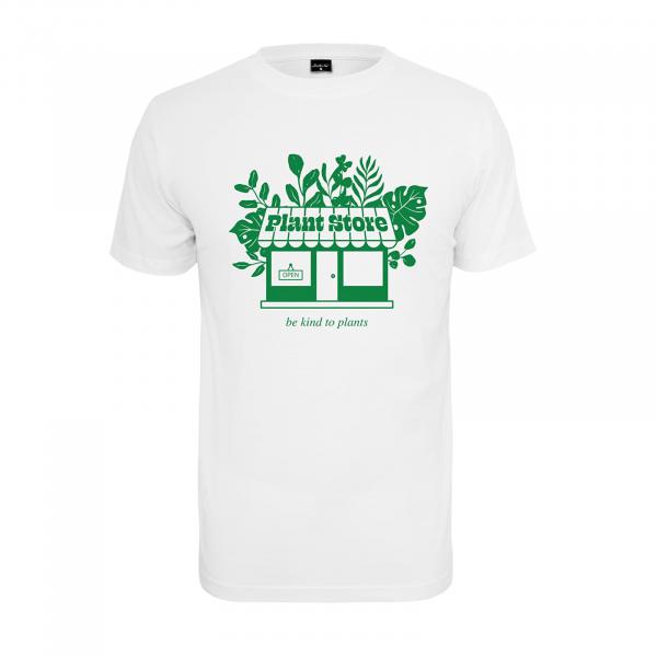 Tričko Urban Classics Plant Store Tee White S