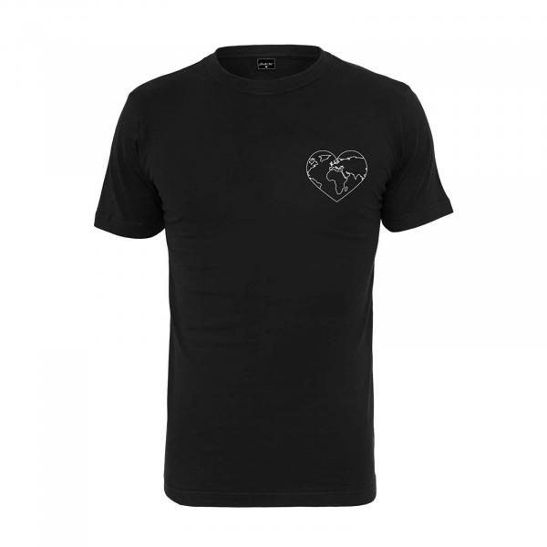 Tričko Urban Classics Ladies World Love Tee Black S