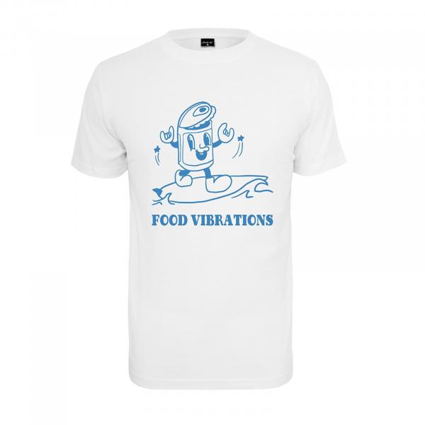 Tričko Urban Classics Food Vibrations Tee White S