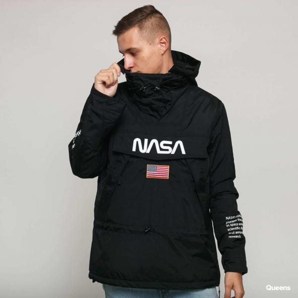Bunda Urban Classics NASA Windbreaker Black M