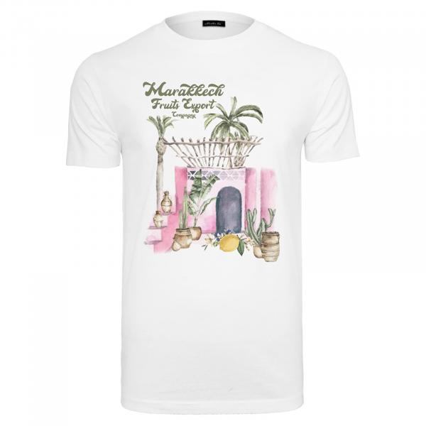 Tričko Urban Classics Marakkesch Fruits Tee White M