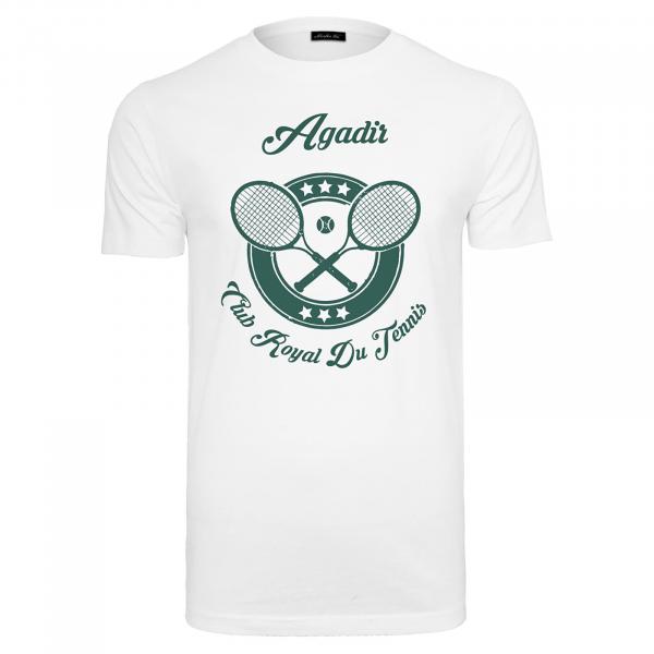 Tričko Urban Classics Agadir Club Royal Tee White XL