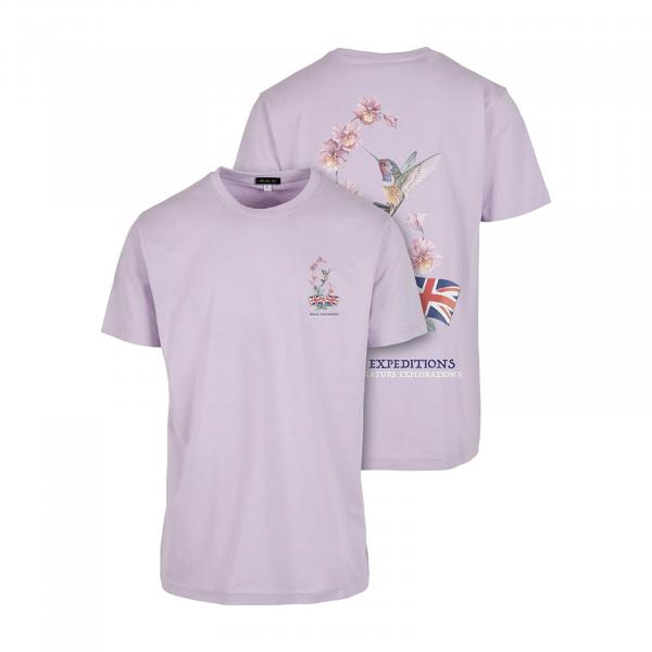 Tričko Urban Classics Royal Expeditions Tee Lilac M