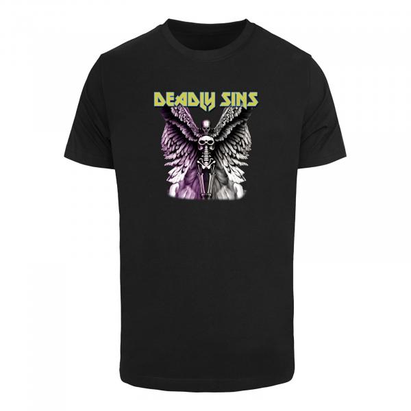 Tričko Urban Classics Deadly Sins Tee Black S