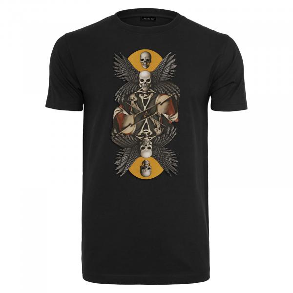 Tričko Urban Classics Angel Of Death Tee Black S