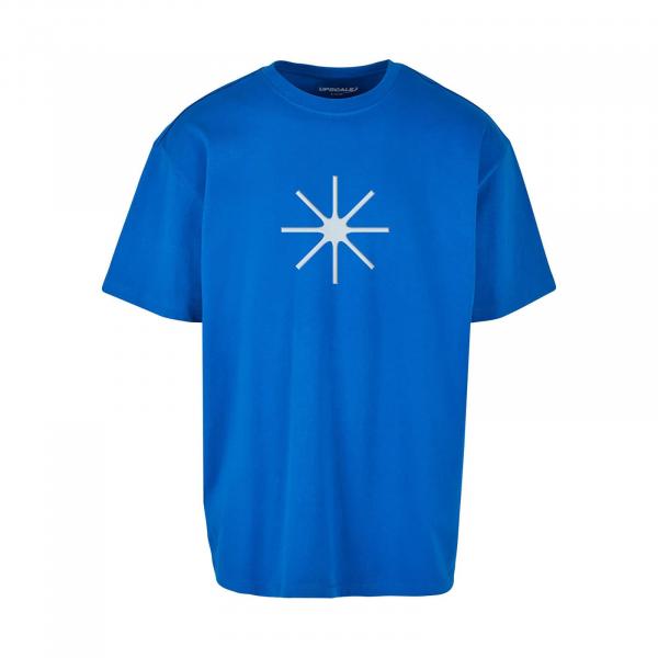 Tričko Urban Classics Error Oversize Tee Cobalt Blue M