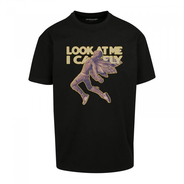Tričko Urban Classics Look Oversize Tee Black XL