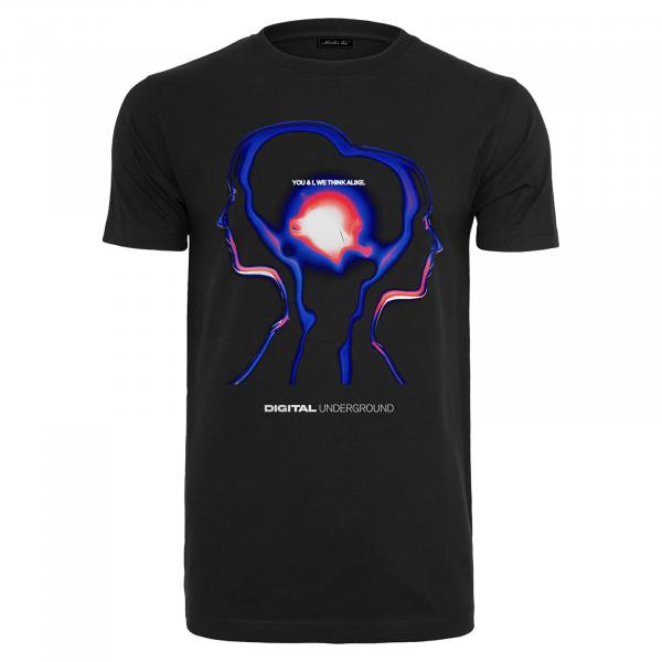 Tričko Urban Classics Digital Underground Tee Black M