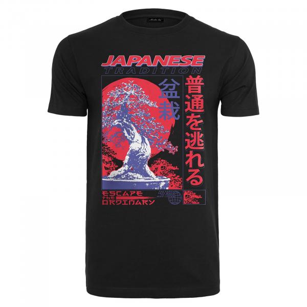 Tričko Urban Classics Japanese Tradition Tee Black S