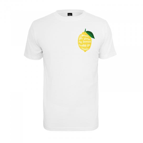 Tričko Urban Classics Life Gives Lemons Tee White XL