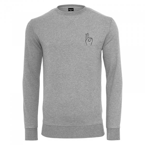 Mikina Urban Classics Easy Sign Crewneck Grey XL