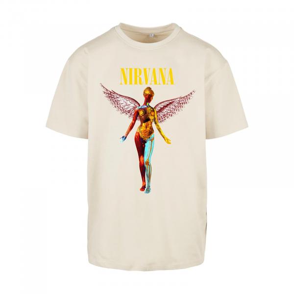 Tričko Urban Classics In Utero Oversize Tee Sand XS