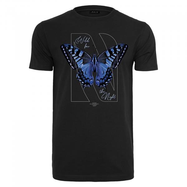 Tričko Urban Classics Wild For The Night Tee Black XS