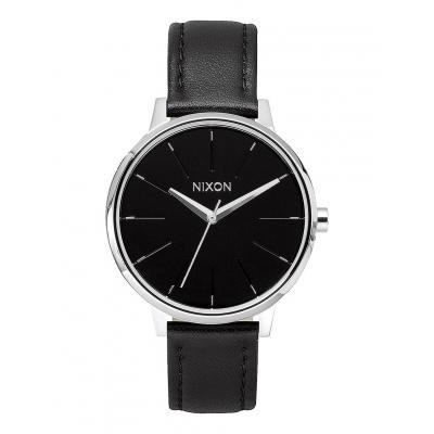Hodinky Nixon Kensington Leather Black