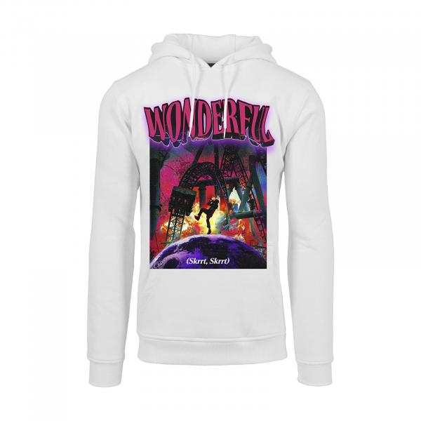Mikina Urban Classics Wonderful Hoody White M