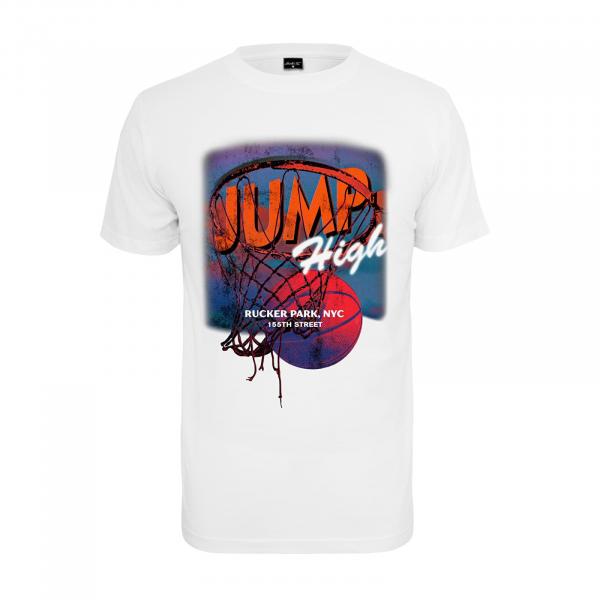 Tričko Urban Classics Jump High Tee White XXL