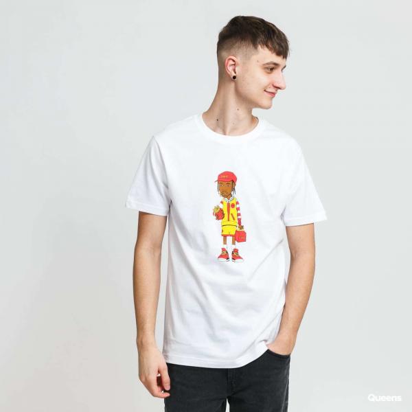 Tričko Urban Classics Employee Tee White L
