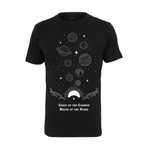 Tričko Urban Classics Child Of The Cosmos Tee Black S